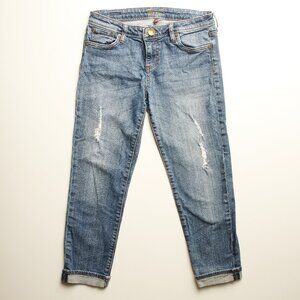 Kut from the Kloth Boyfriend Blue Jeans.   Size 6